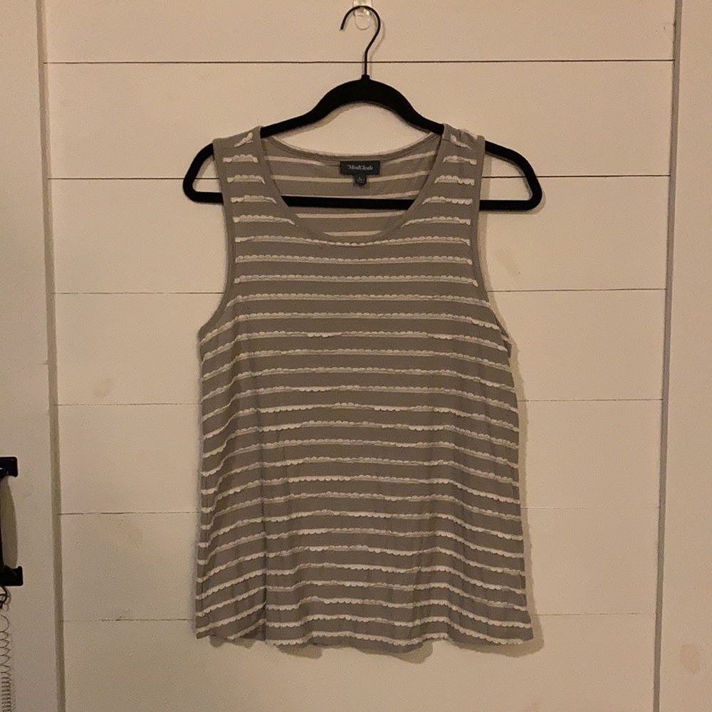 Mod Cloth | Playfully Functioning Knit Tank Top - Picture 5 of 7